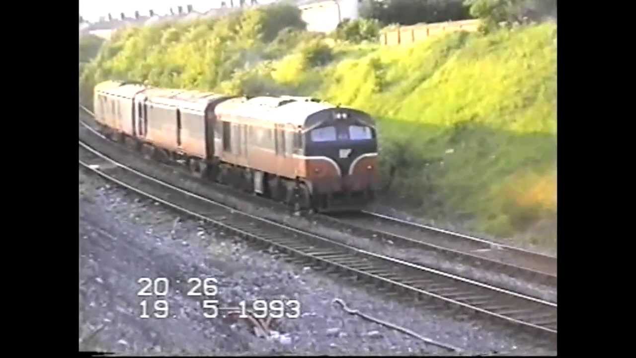 Irish Rail - Freight Trains at Glasnevin Junction 1993