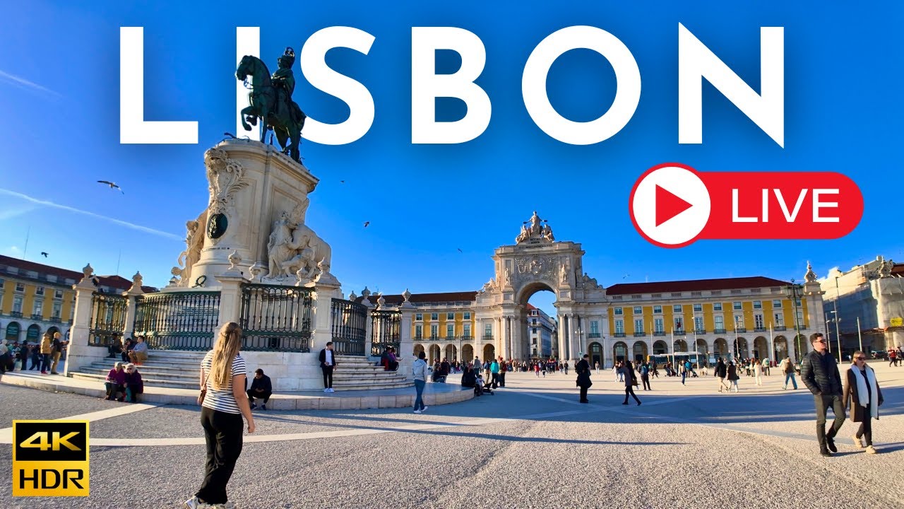 🔴 LIVE LISBON Walking Tour 🇵🇹 | Presidenciais 2026