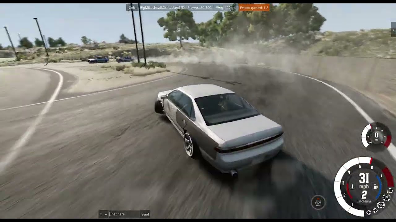 BeamNG drive  MULTIPLAYER TANDEM DRIFT SESSION