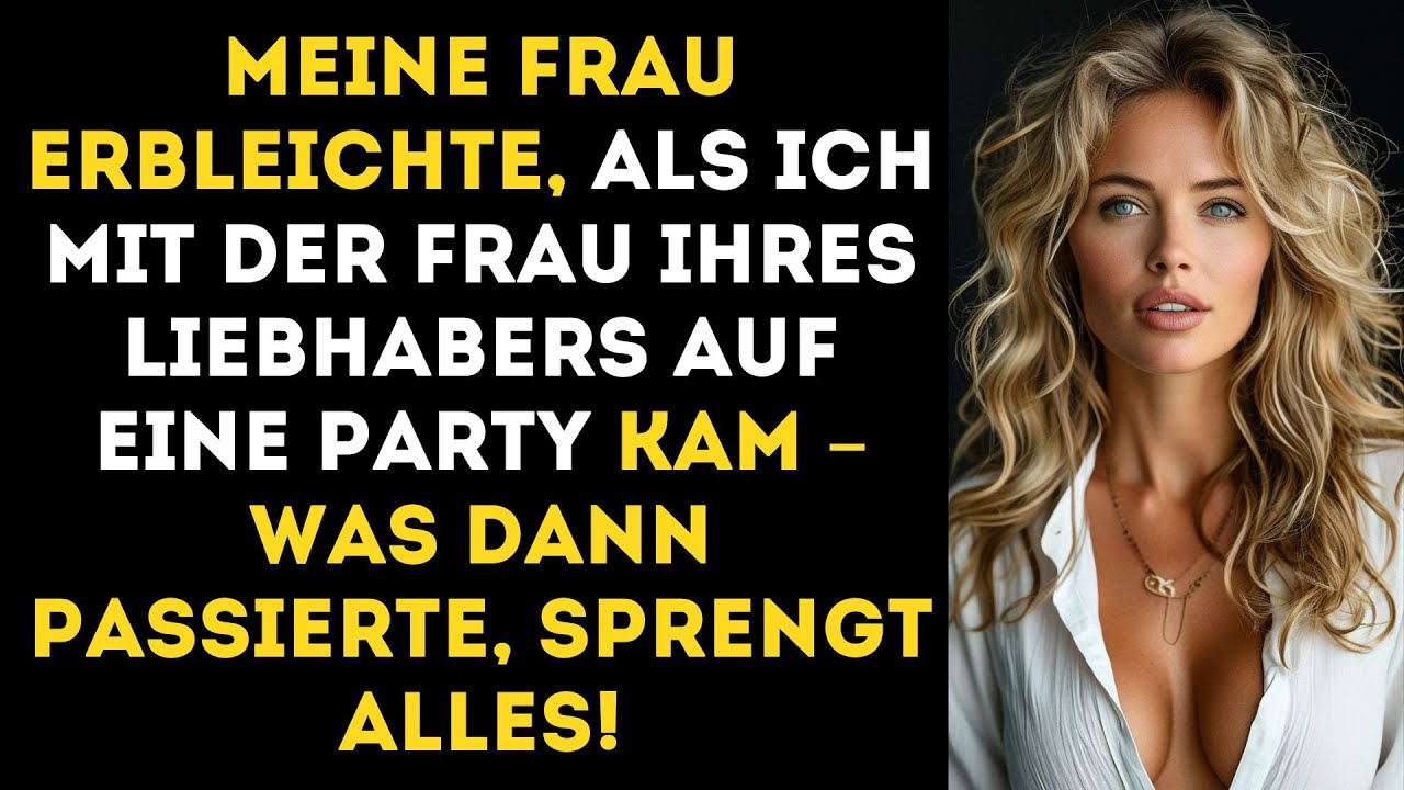 MEINE FRAU ERBLEICHTE, ALS ICH MIT DER FRAU IHRES LIEBHABERS AUF EINE PARTY KAM – WAS DANN...