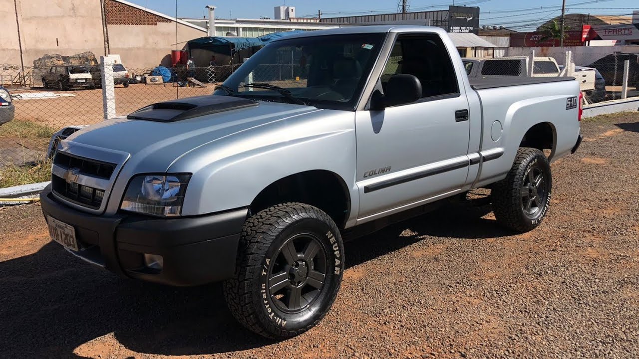 S10 COLINA 2010 COM PENTE NA TURBINA, BODY LIFT