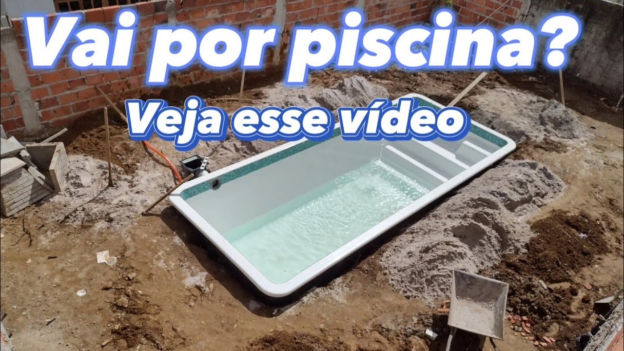 Não compre sua piscina antes de ver esse vídeo.
