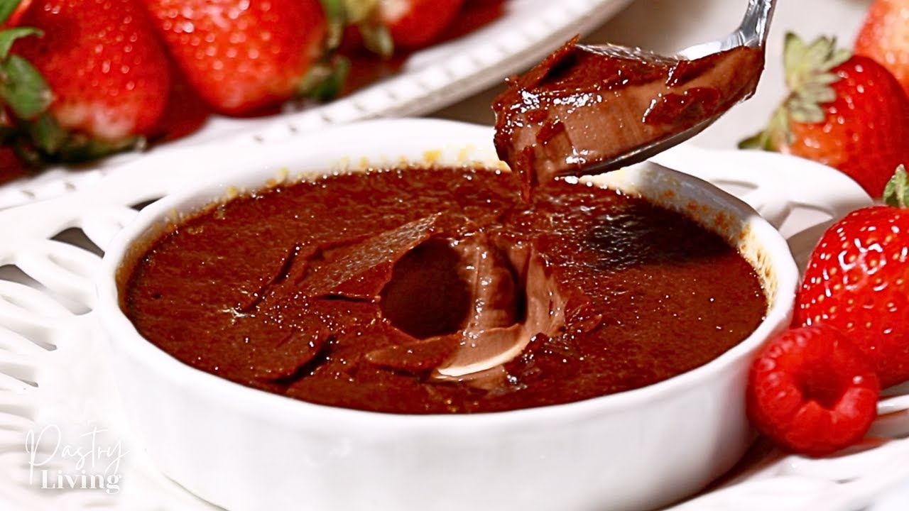 Easy Chocolate Creme Brulee Recipe (Silky Smooth!) | Valentine's Day Dessert