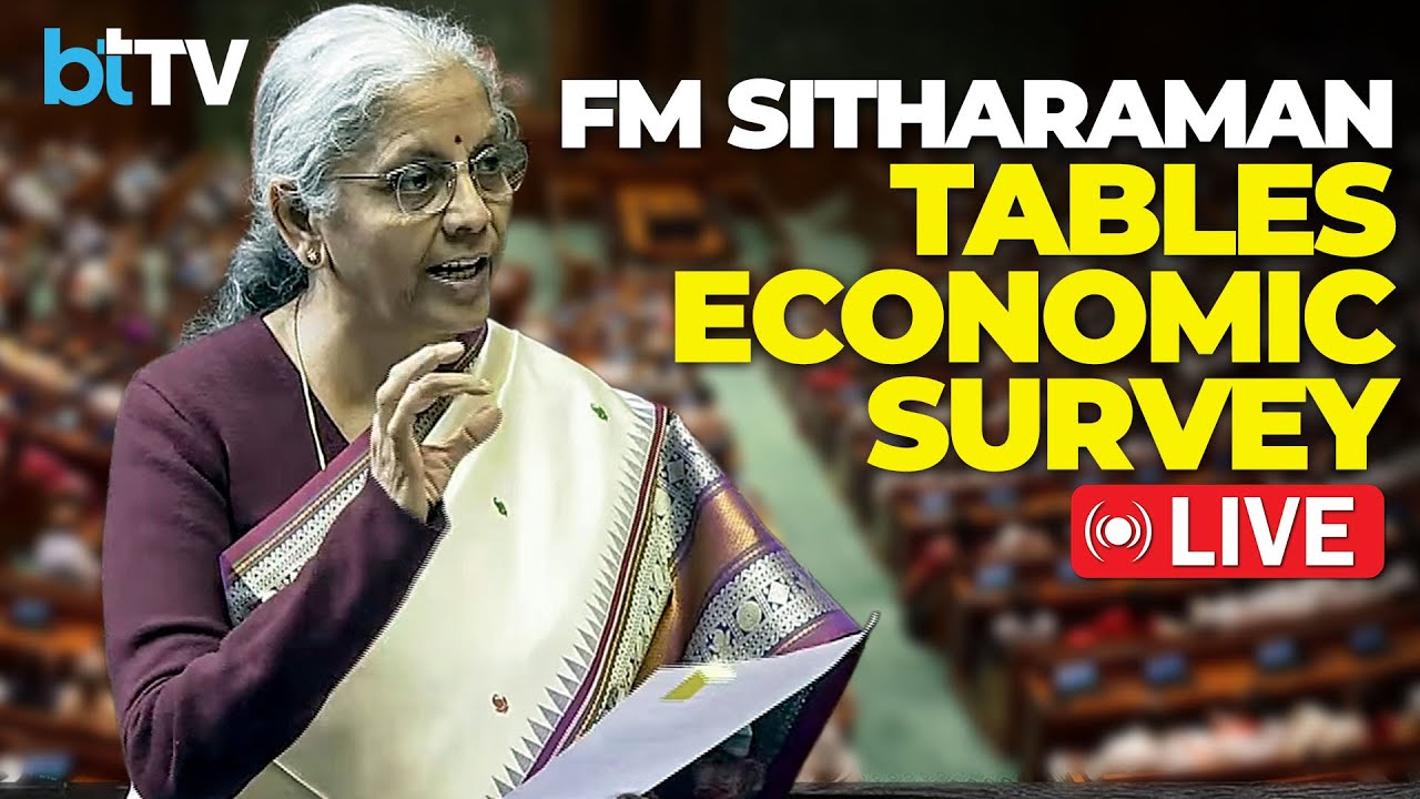 LIVE: FM Nirmala Sitharaman Tables Economic Survey In Parliament Ahead Of Union Budget 2026