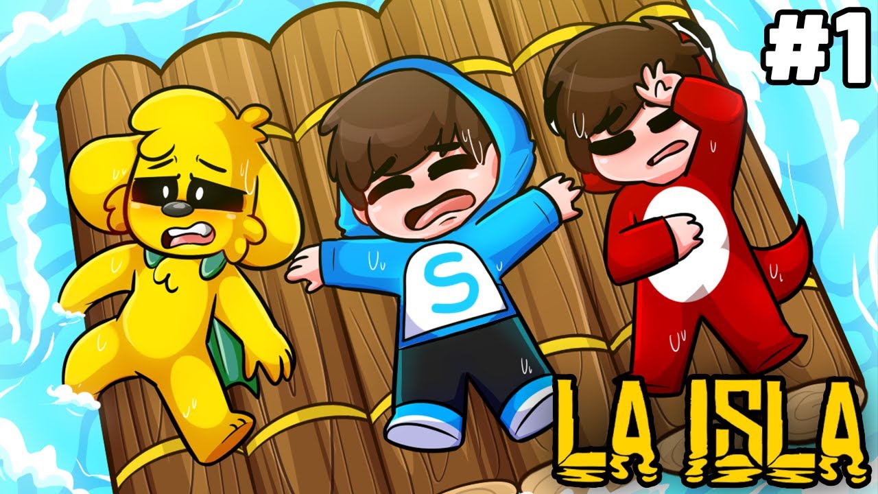 ¡ESTAMOS PERDIDOS EN MEDIO DEL OCÉANO! ⚠😭 LA ISLA #1 [Serie ARK Roleplay c/ MIKE, RAPTOR y SPARTA]