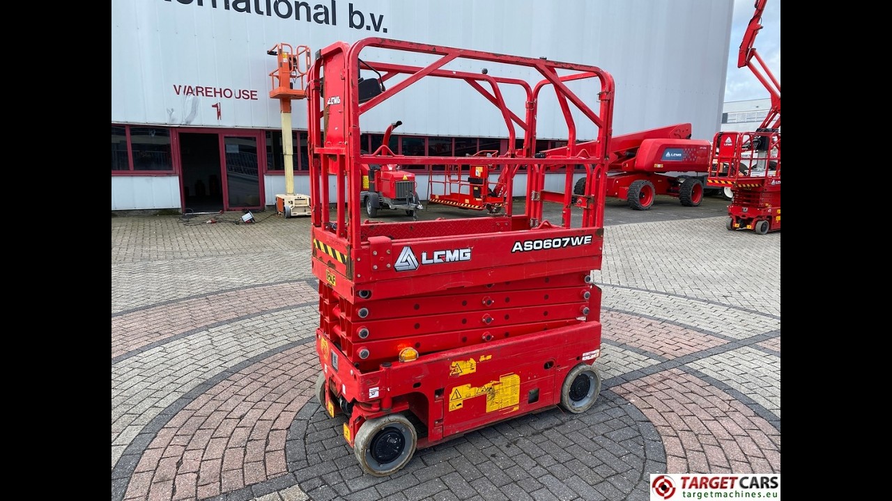 783861 LGMG AS0607WE ELECTRIC 0607 SCISSOR WORK LIFT 2021 780CM M13200252