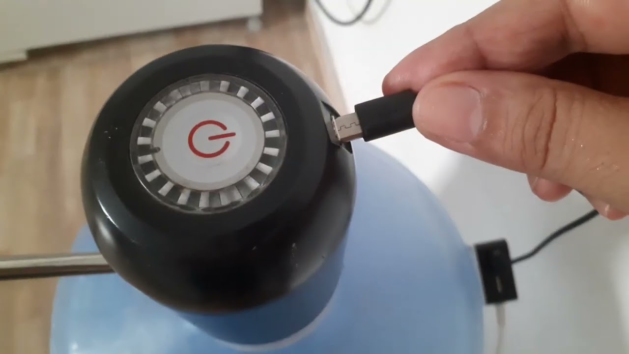 como usar a bombinha no garrafão de água