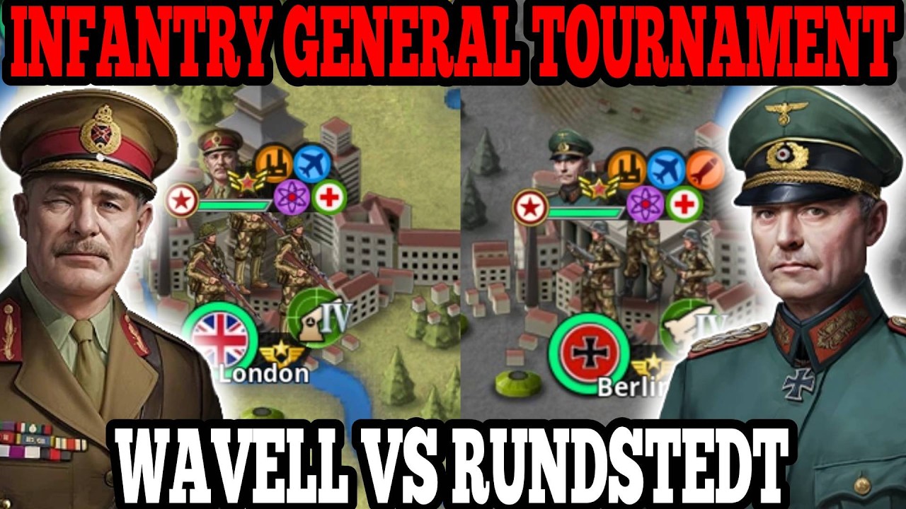 WAVELL VS RUNDSTEDT! Turniej na najlepszego generała piechoty