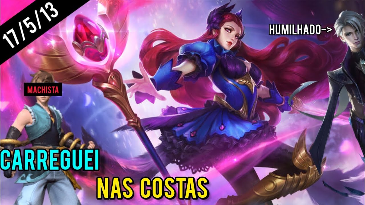 B0QUET3 HUMILHANDO MACHISTAS ENQUANTO LACRA | Mobile Legends