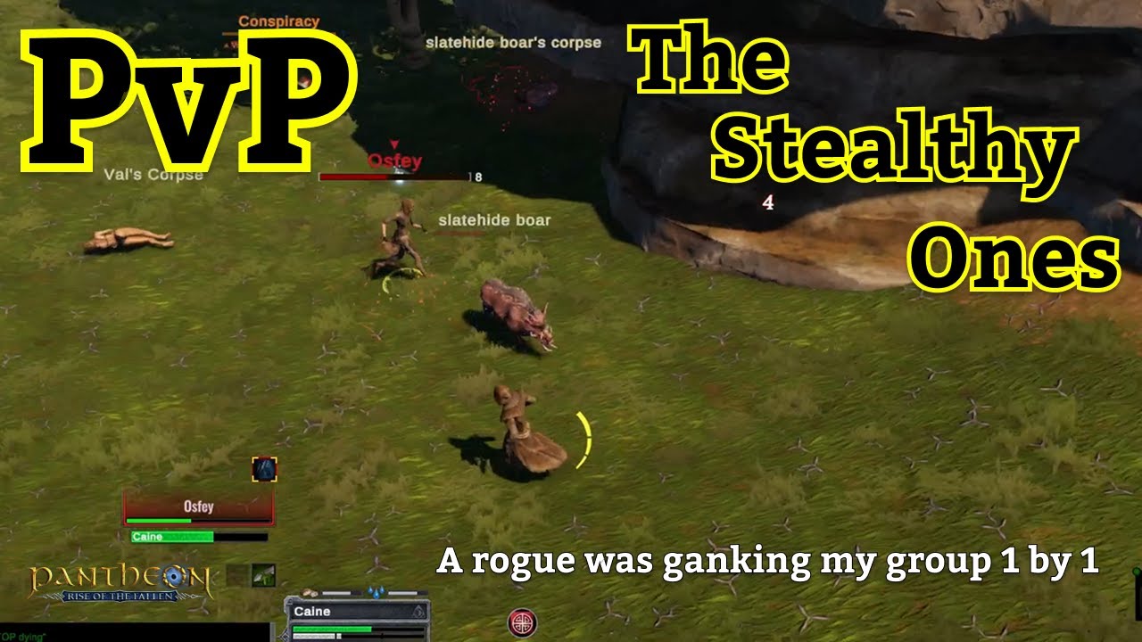 Rogue ganking - The Stealthy Ones - Pantheon PvP