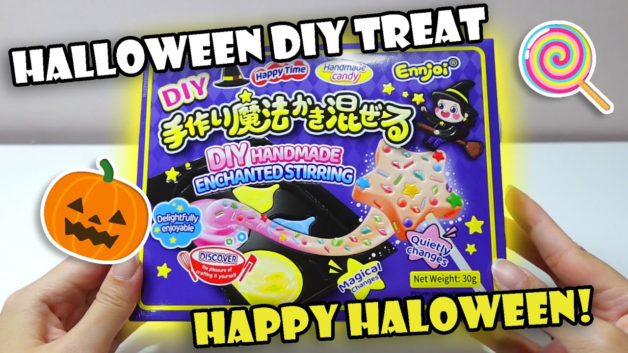 Magical Halloween Candy Mix! DIY Enchanted Stirring 🍭✨