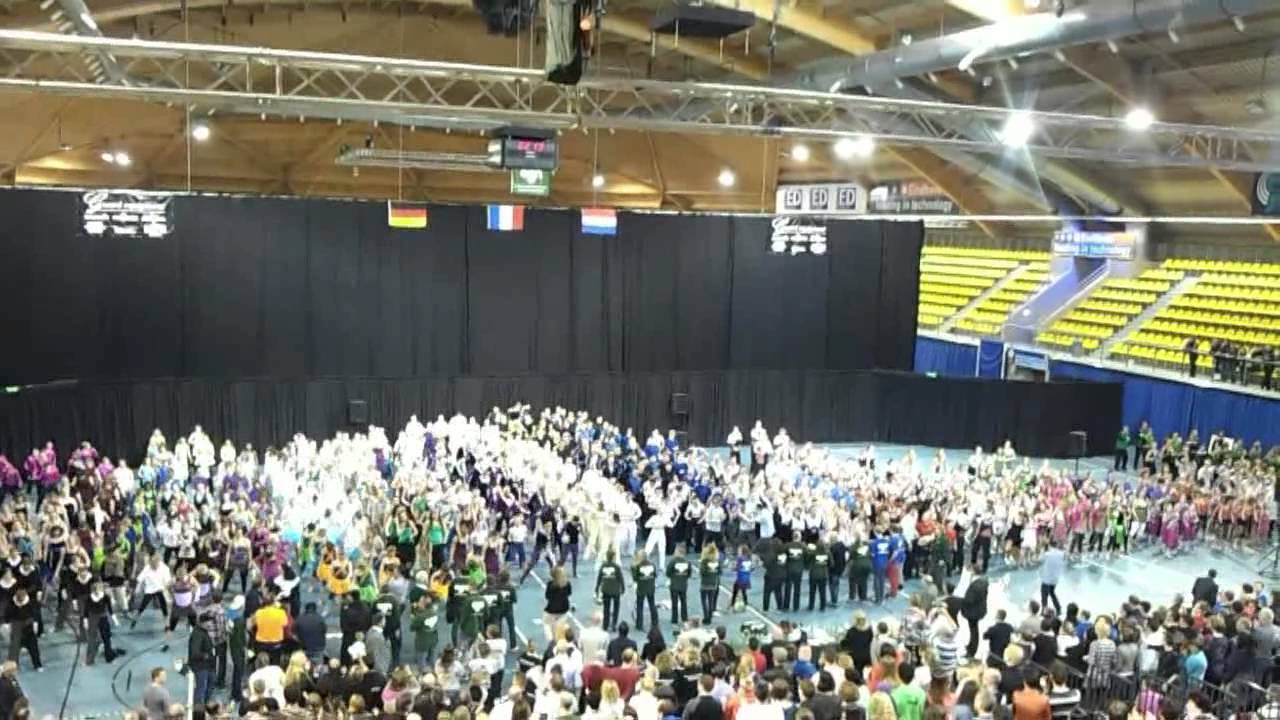 Big Flashmob Colorguard Nederland 2012 final version