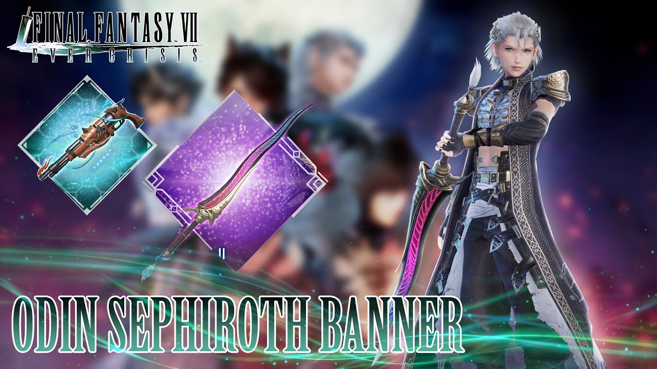 1.5 Anniversary Limit Break Odin Sephiroth banner review || Final Fantasy VII Ever Crisis