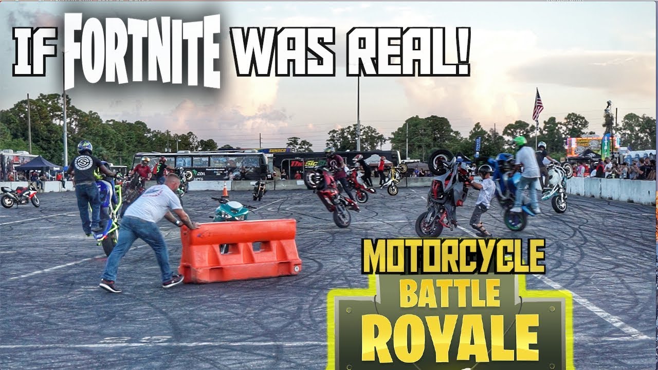 Bike Battle Royale! - Last Man Standing - Stunt Shop Bus!