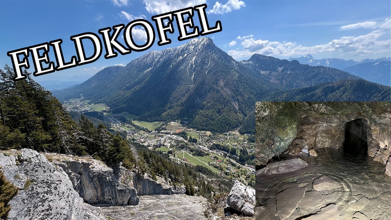 Über einen Stollenweg auf den Feldkofel 1444m - Bad Bleiberg