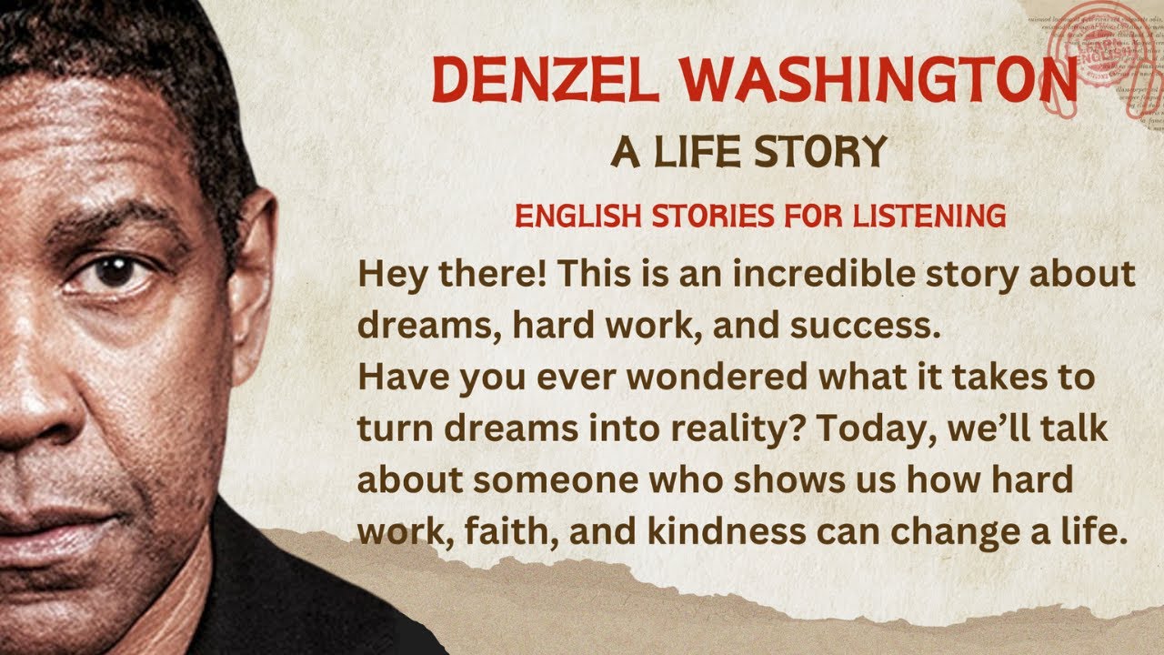 Discover How DENZEL WASHINGTON Made His Dreams a Reality