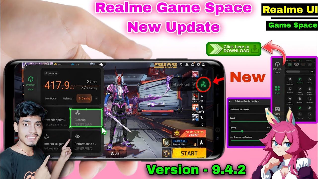 Realme game space new update // Game Space Version 9.4.2 // @SmartTech238