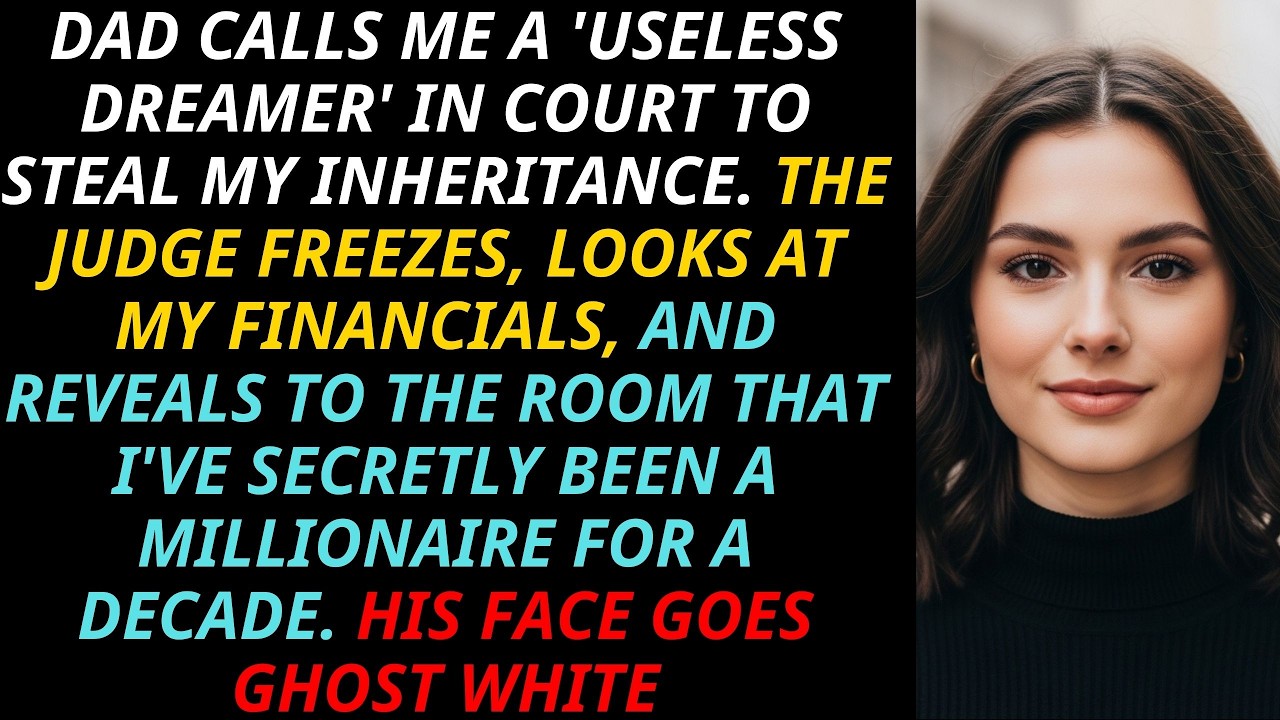 Dad Calls Me A ‘Useless Dreamer’ In Court — The Judge Reveals I’ve Secretly Been A Millionaire