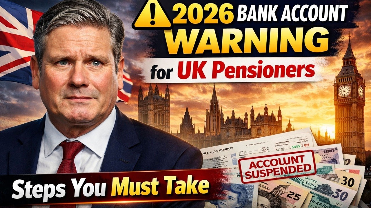 ⚠️ 2026 Bank Account Warning for UK Pensioners &ndash; Steps You Must Take