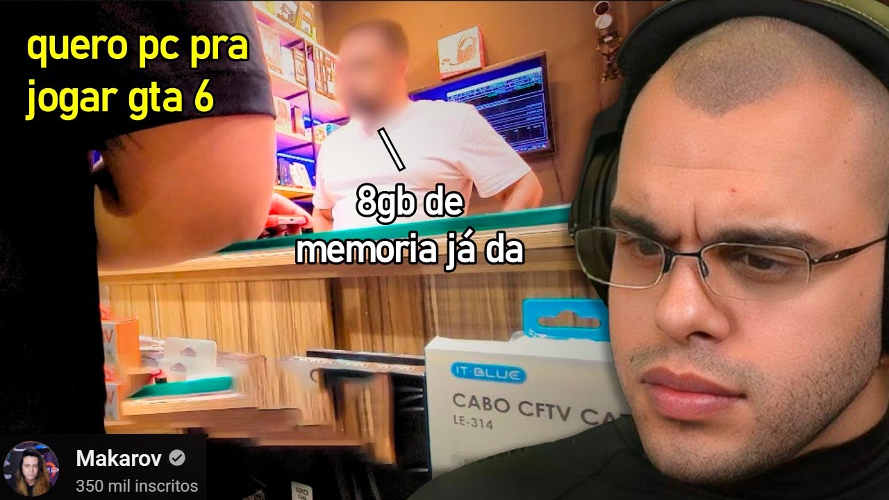 SE FINGIU DE LEIGO E FOI COMPRAR  PC GAMER PRA TESTAR HONESTIDADE DE LOJAS - Maicon react