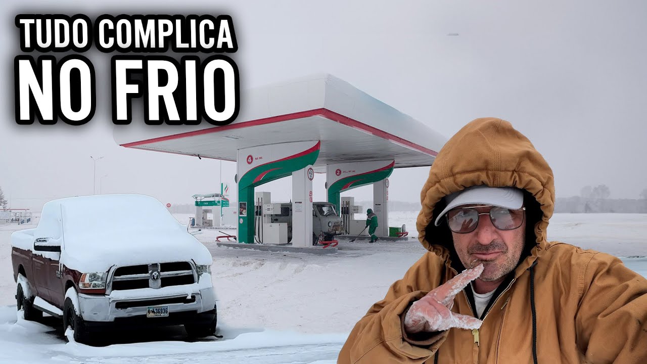 CARROS QUEBRANDO E CAMINHÕES ATOLANDO - FICA TUDO MAIS COMPLICADA NA NEVE ⛄️⛄️