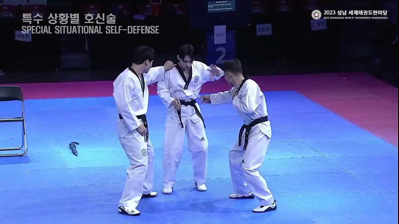 2023 Seongnam World Taekwondo Hanmadang_Self-Defense Exhibition Game