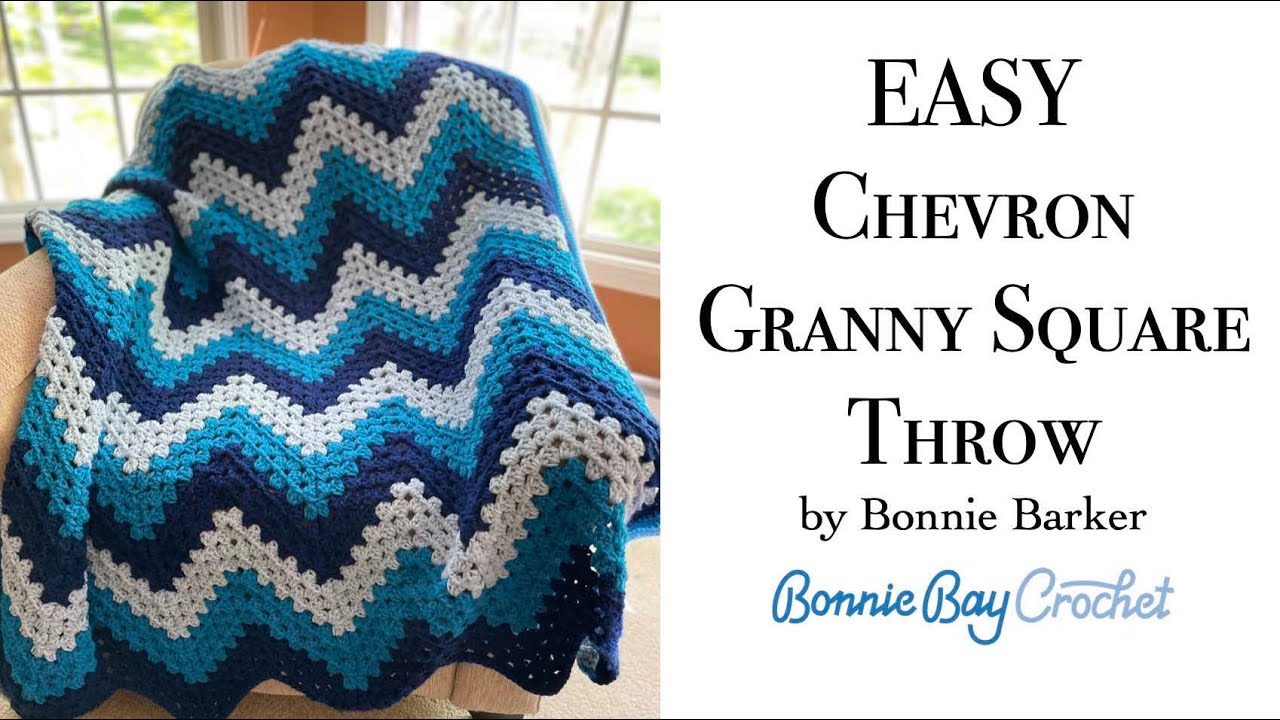 Легкий бросок Chevron Granny Square