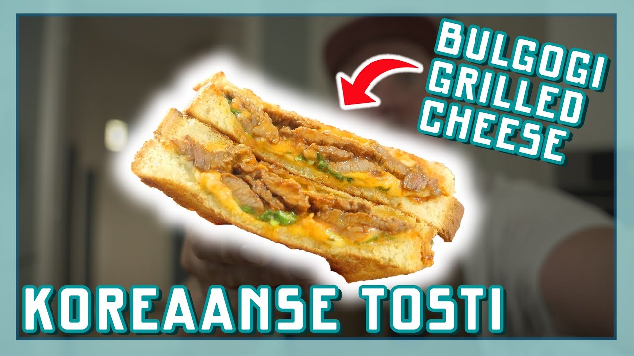 TOSTI TIJD! BULGOGI GRILLED CHEESE! KOREAANSE TOSTI! | EtenmetNick | How to