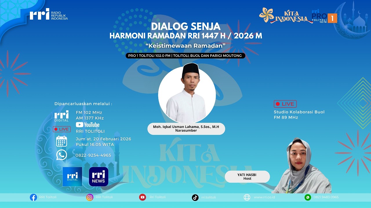 DIALOG SENJA (HARMONI RAMADHAN) - KEISTIMEWAAN RAMADHAN