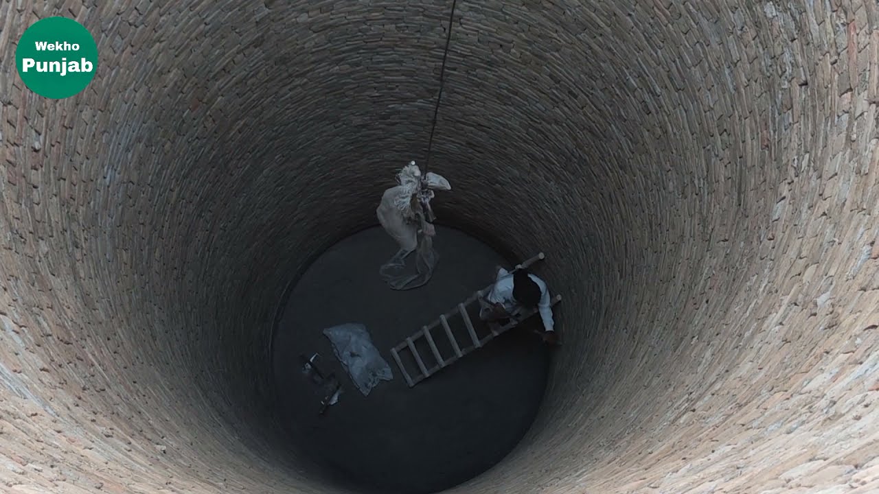 Deep Well In Pakistan | Agriculture Well In Punjab | Hand Digging A Well | Water Well Construction