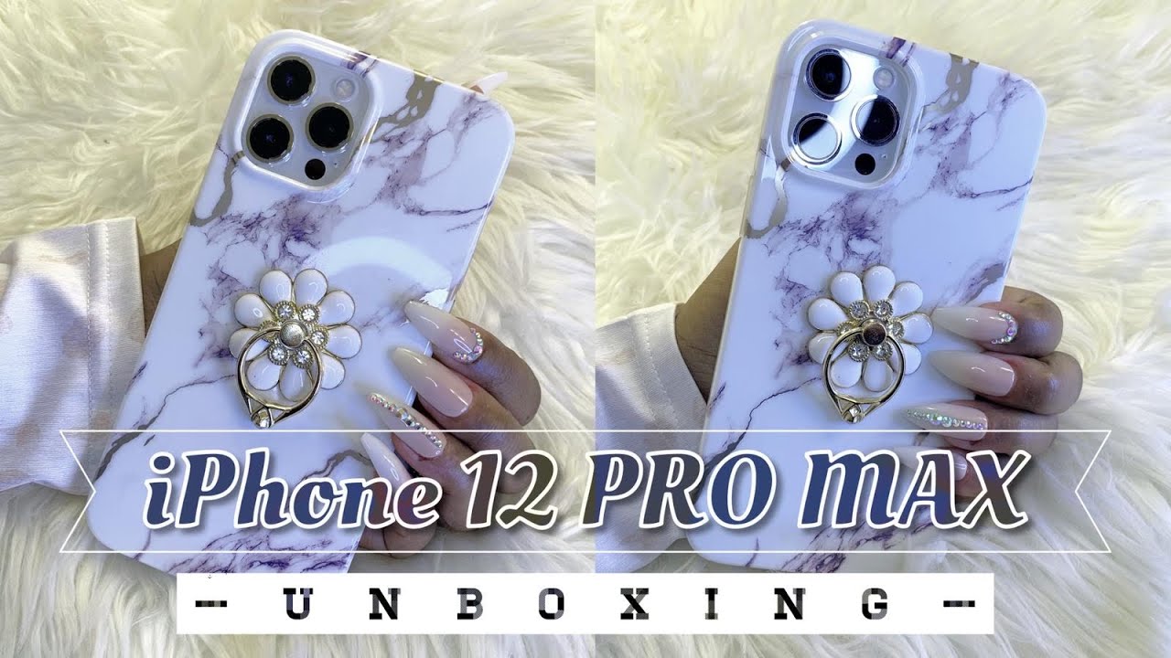 ✨📱 NEW iPhone 12 PRO MAX AESTHETIC UNBOXING (Silver 256gb) | Accessories + Set up | BeatByBanda