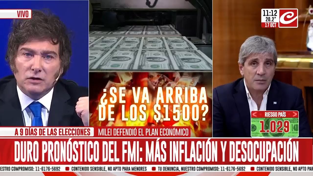 Duro pronóstico del FMI: 