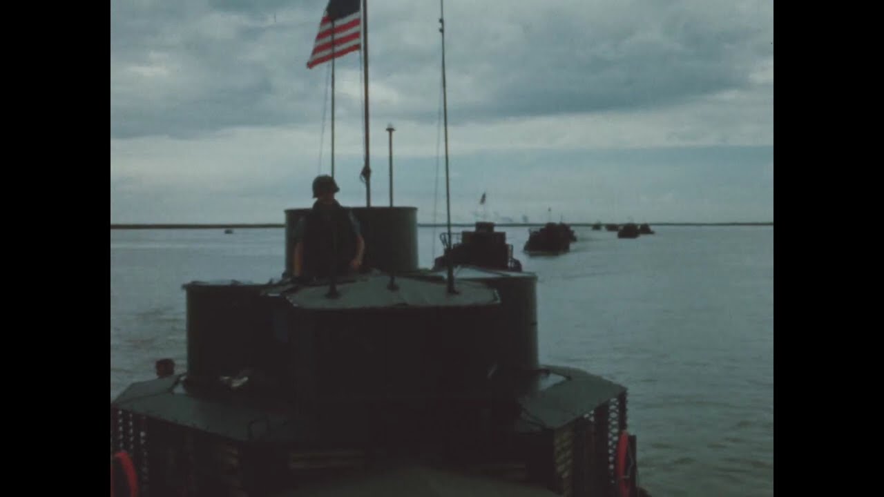US Riverine Forces Attack the Enemy In Mekong Delta, South Vietnam 1967