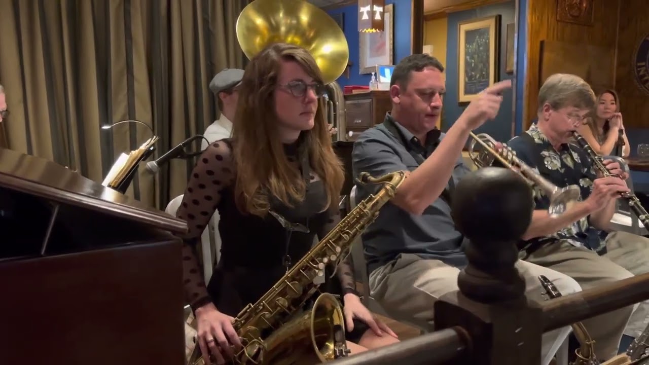 1920’s Vintage Jazz. Chicago Cellar Boys at the Honky Tonk BBQ 31 July (David Boeddinghaus )