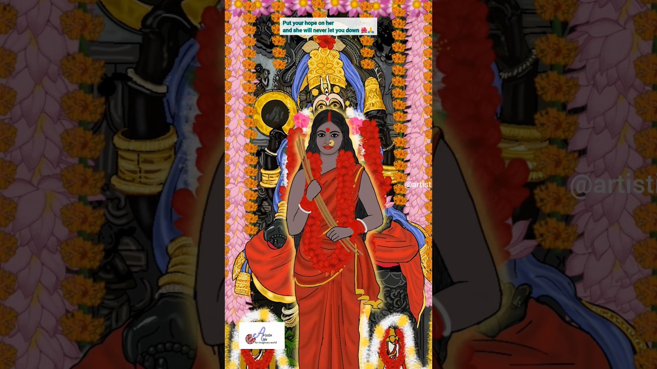 jai maa mangala 🌺🚩&hearts;️🪷#jhamujatra #panasankranti #animation #mangalamaa #ytshorts #viral