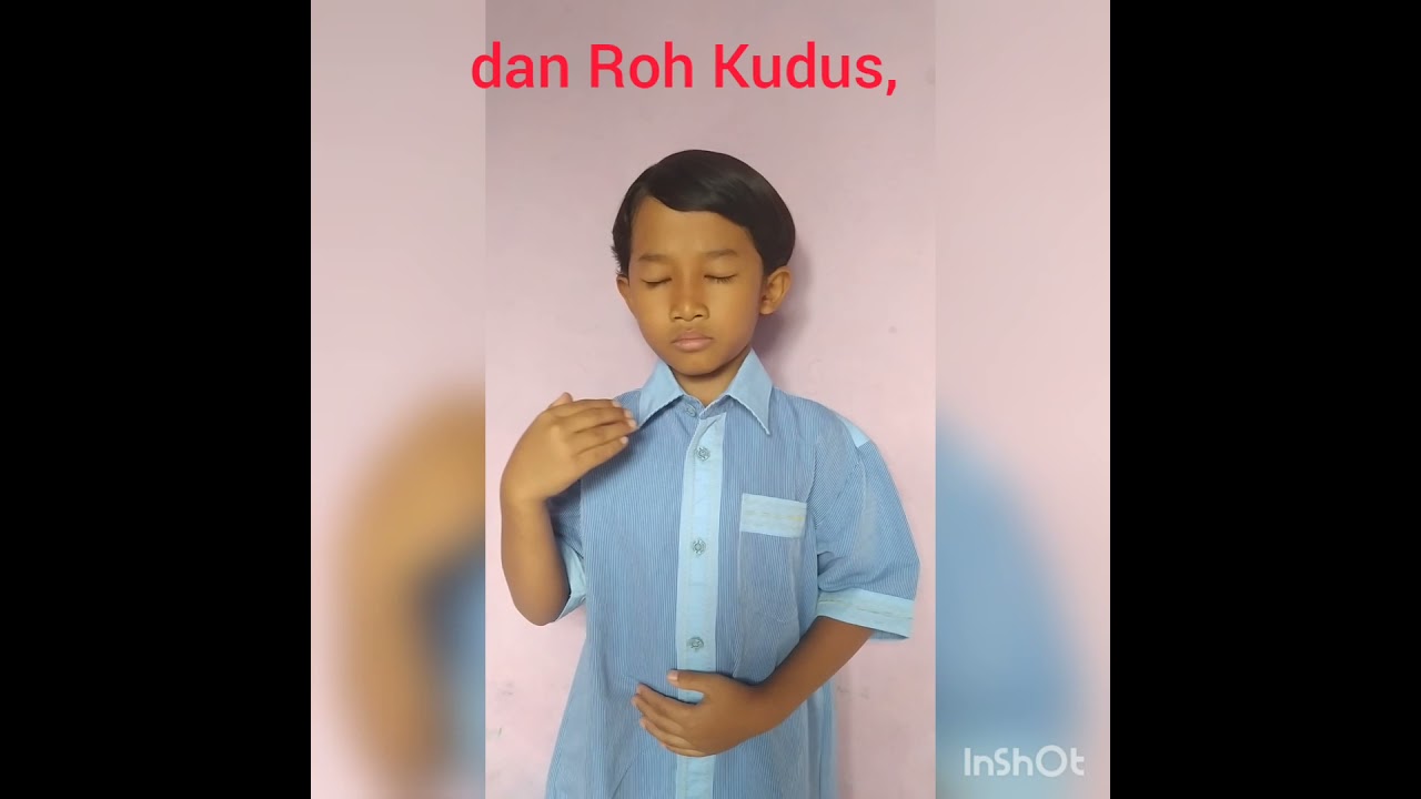 Cara membuat Tanda Salib
