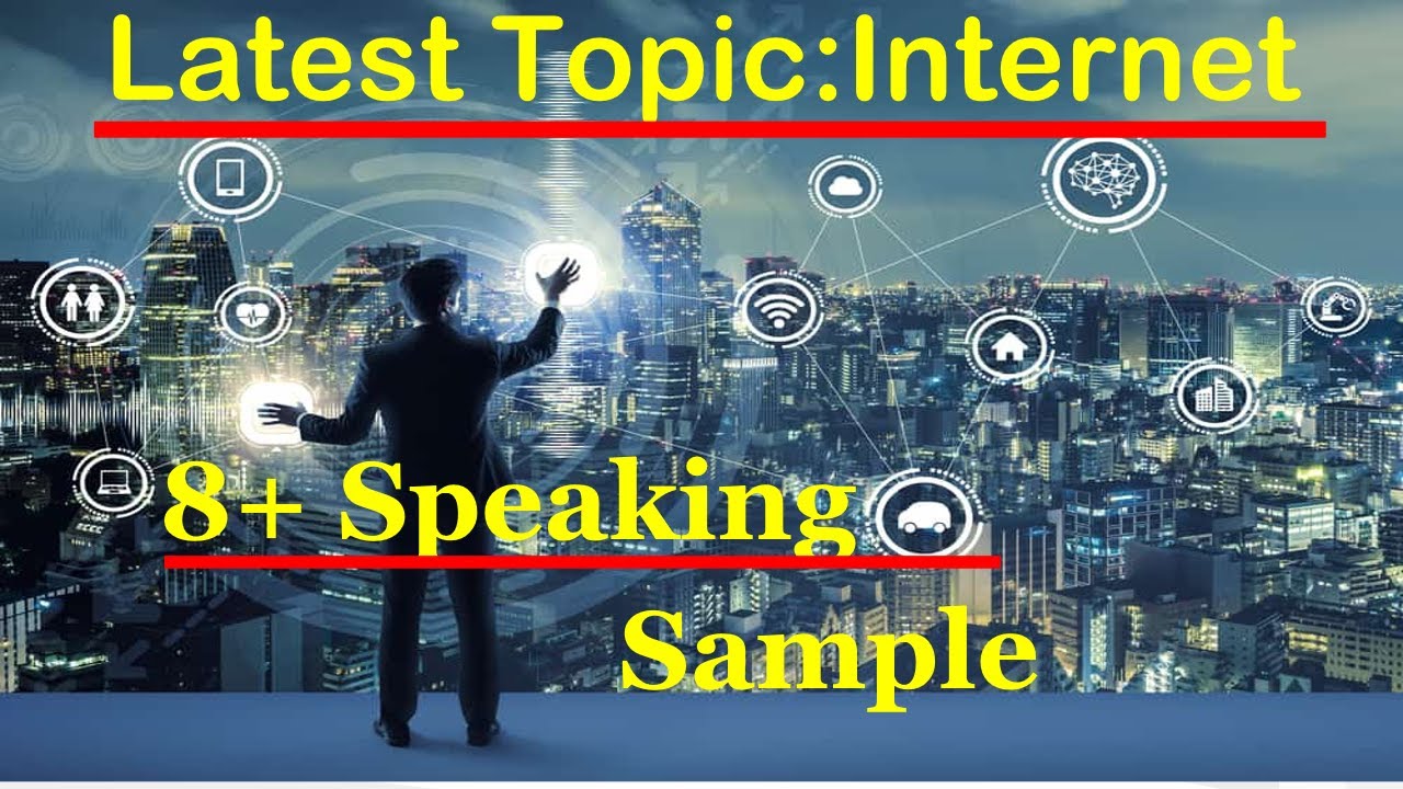 Latest speaking topic: Internet..