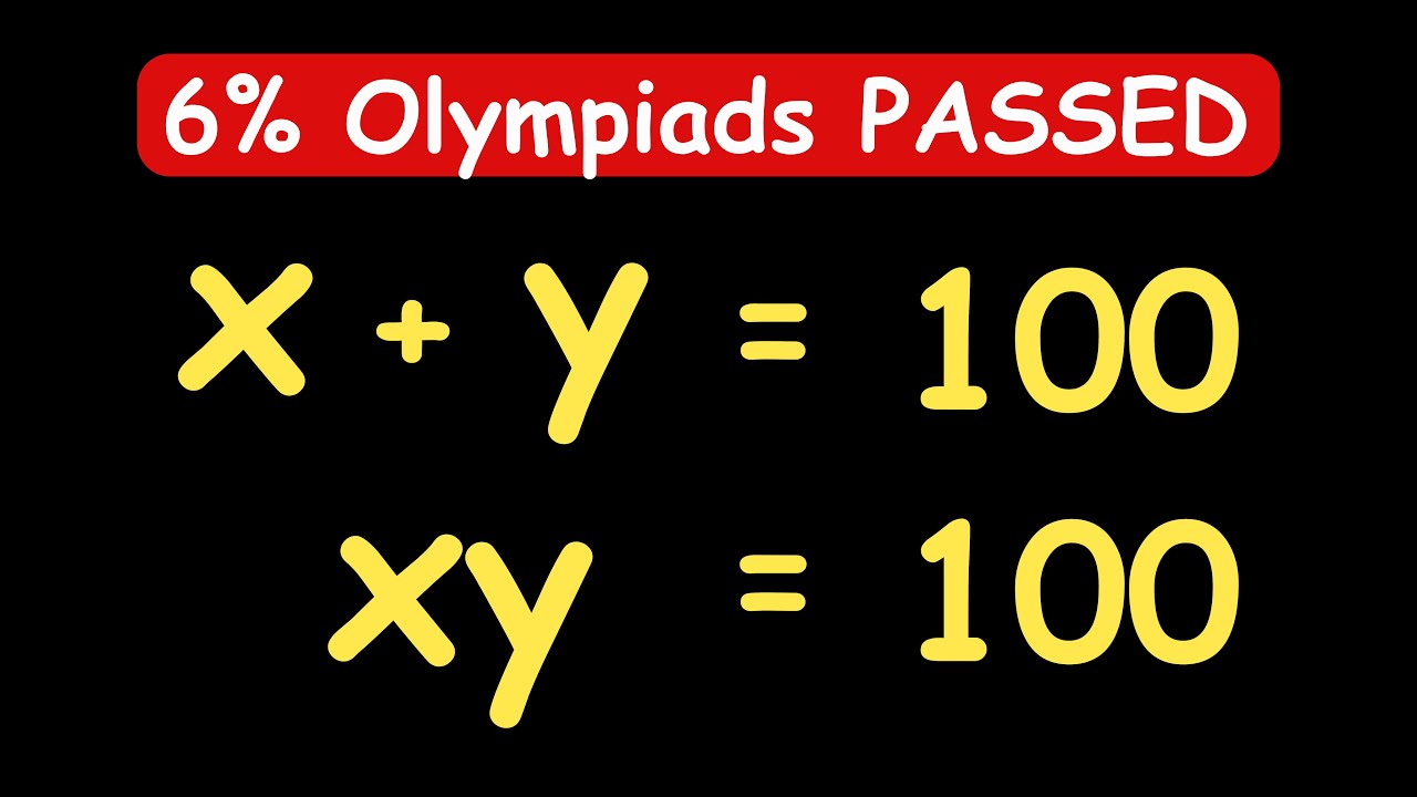 FRANCE OLYMPIADS EXAMS || How to Solve for a,b? #maths