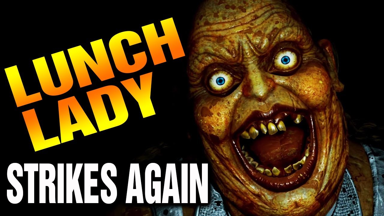 LUNCH LADY Strikes Again!...Co-op Horror Jump Scare Game (Attempt 2)