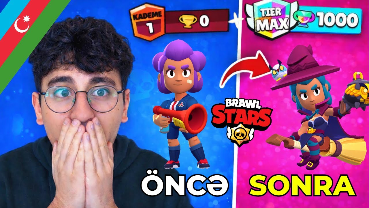 AZƏRBAYCAN #1 1000 Kupa SHELLY KASTIM  Brawl Stars