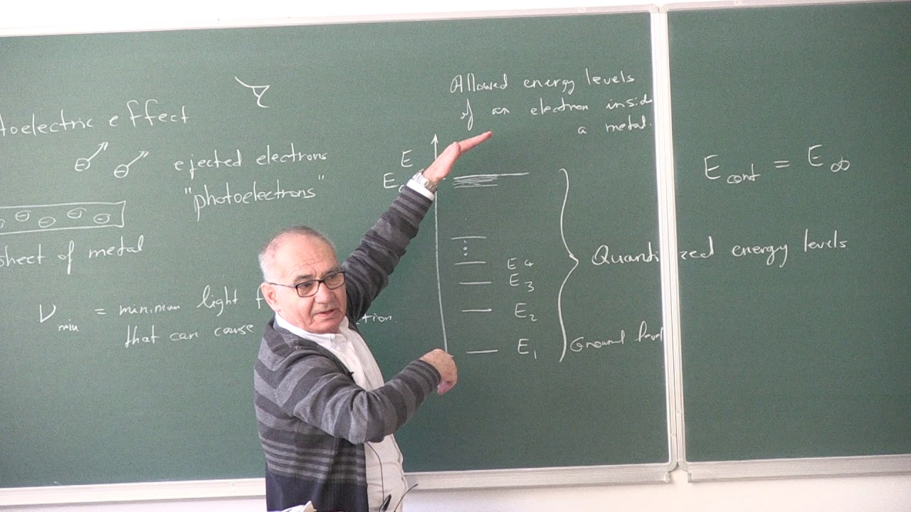 Quantum Chemistry - Lecture 1.3 - [Photoelectric effect]