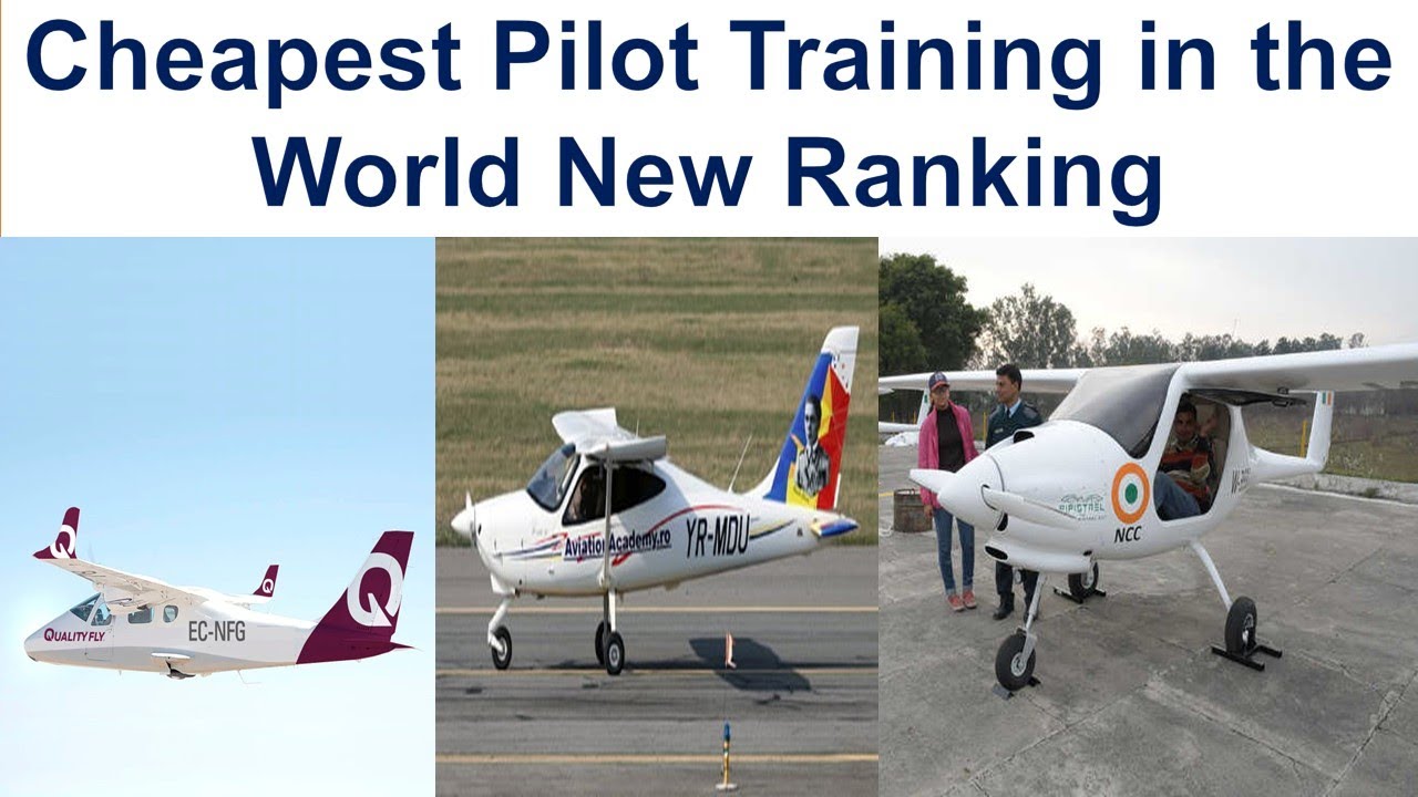 Best Cheapest Pilot Training in the World New Ranking | Best Pilot Schools