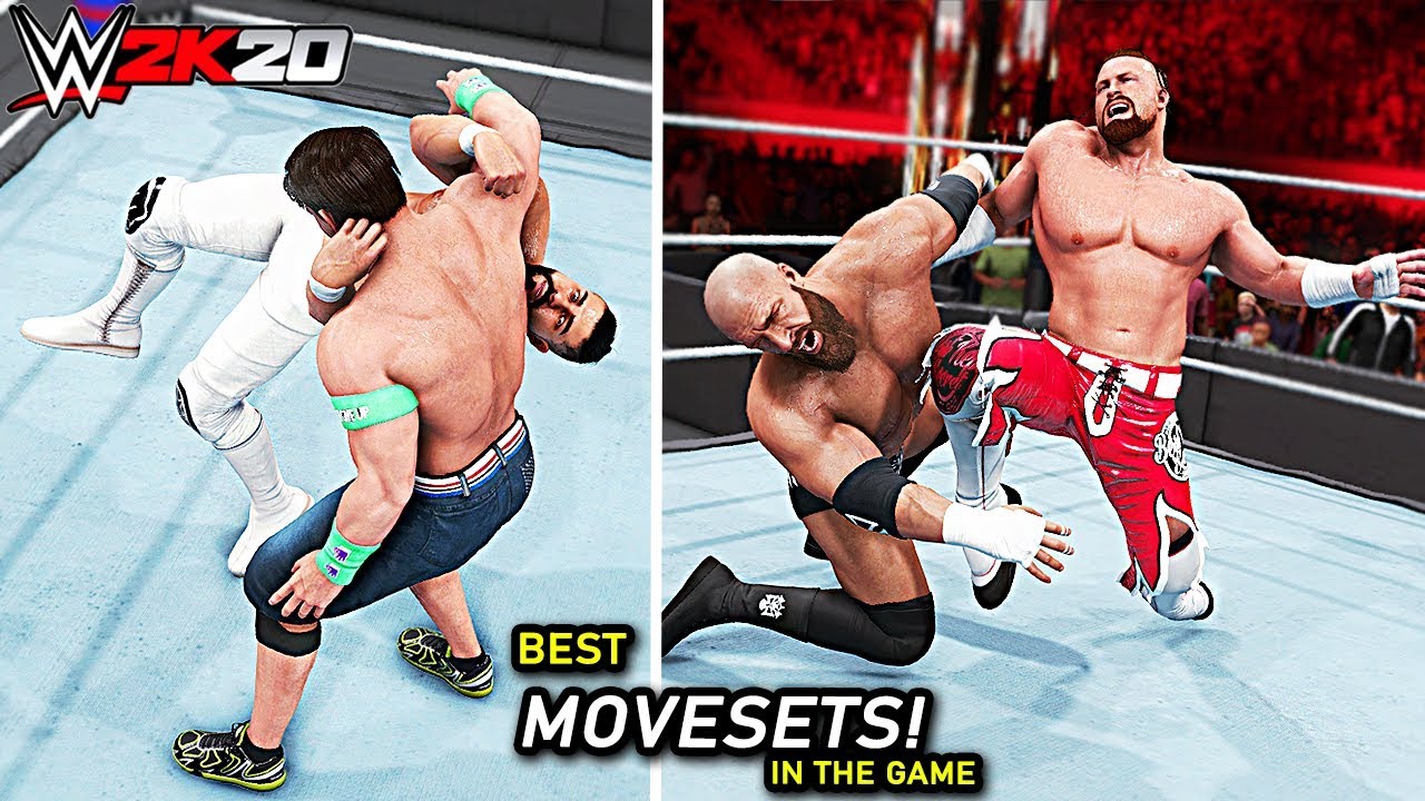 WWE 2K20 Top 10 Best Movesets In The Game!!