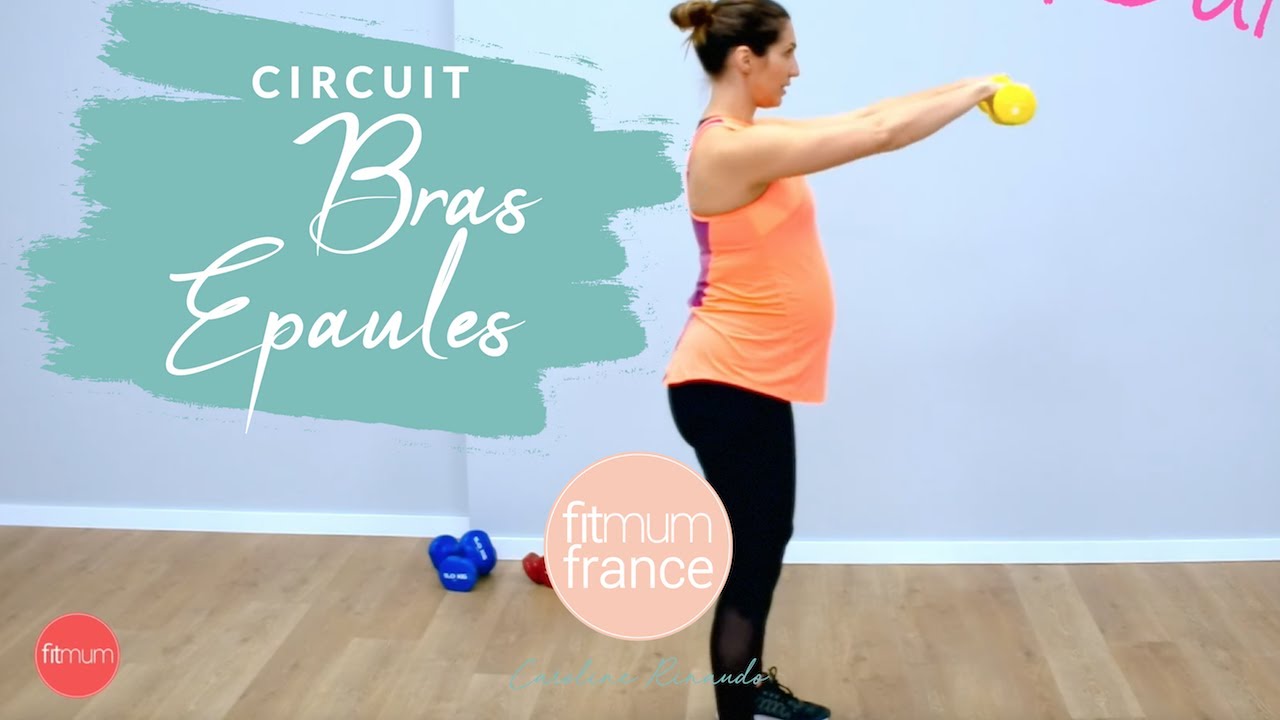 SPORT PENDANT LA GROSSESSE ♥ Training Bras/Épaules par FitMumFrance.fr (Full Training)