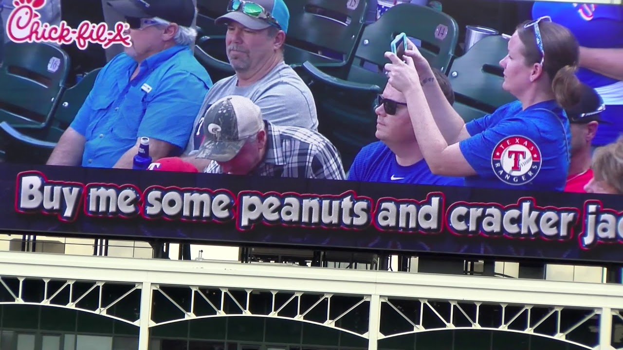Rangers vs. Astros 03-29-18- 7th Inning Stretch