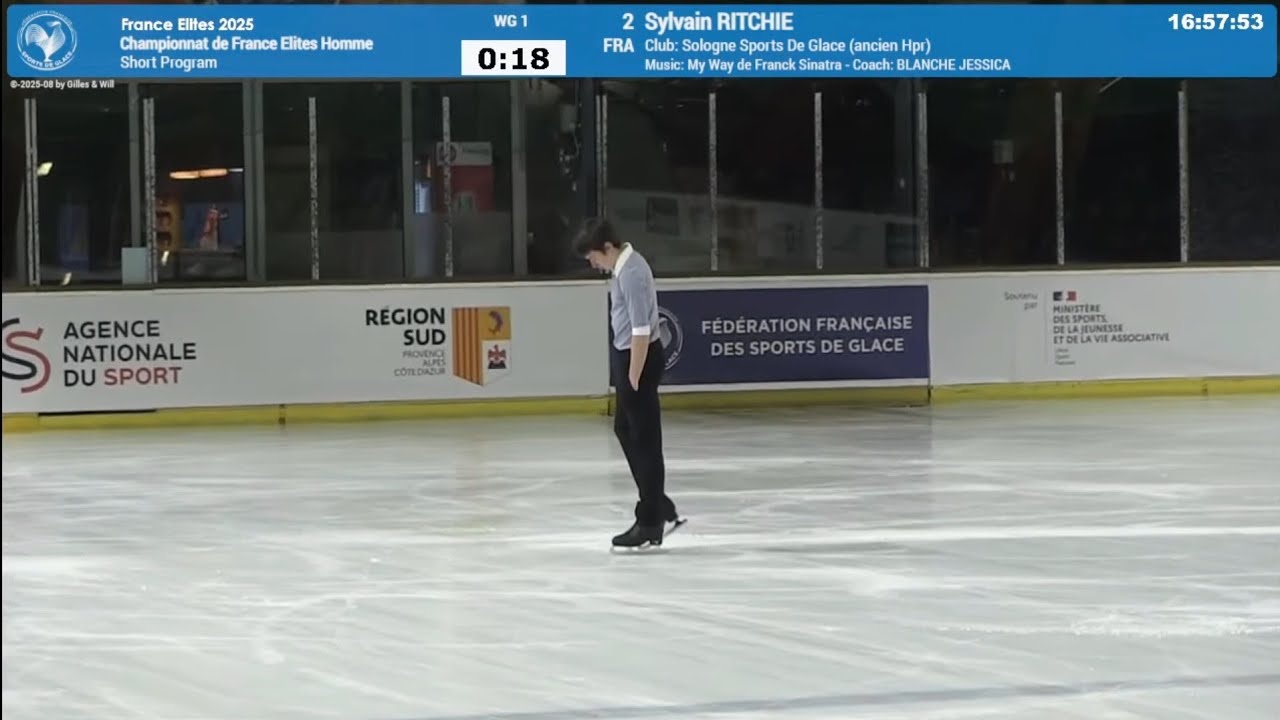 Sylvain Ritchie &ndash; 2025/2026 French Figure Skating Championships SP