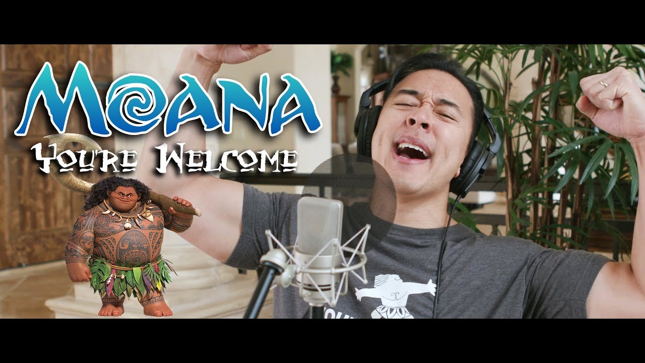 YOU'RE WELCOME - Disney's MOANA - Dwayne 