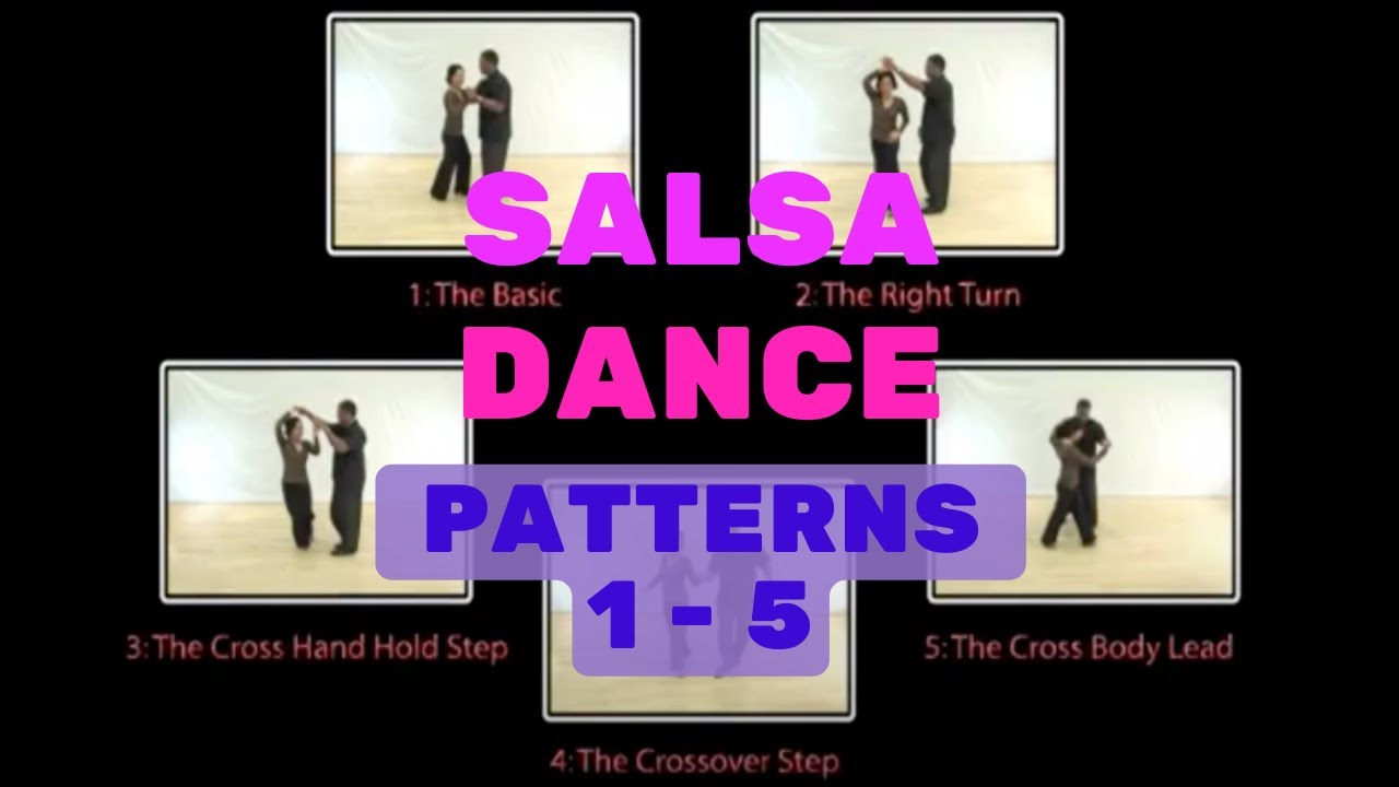 Learn How To Salsa Dance Step-by-Step for Leaders & Followers | Basic Patterns 1 thru 5