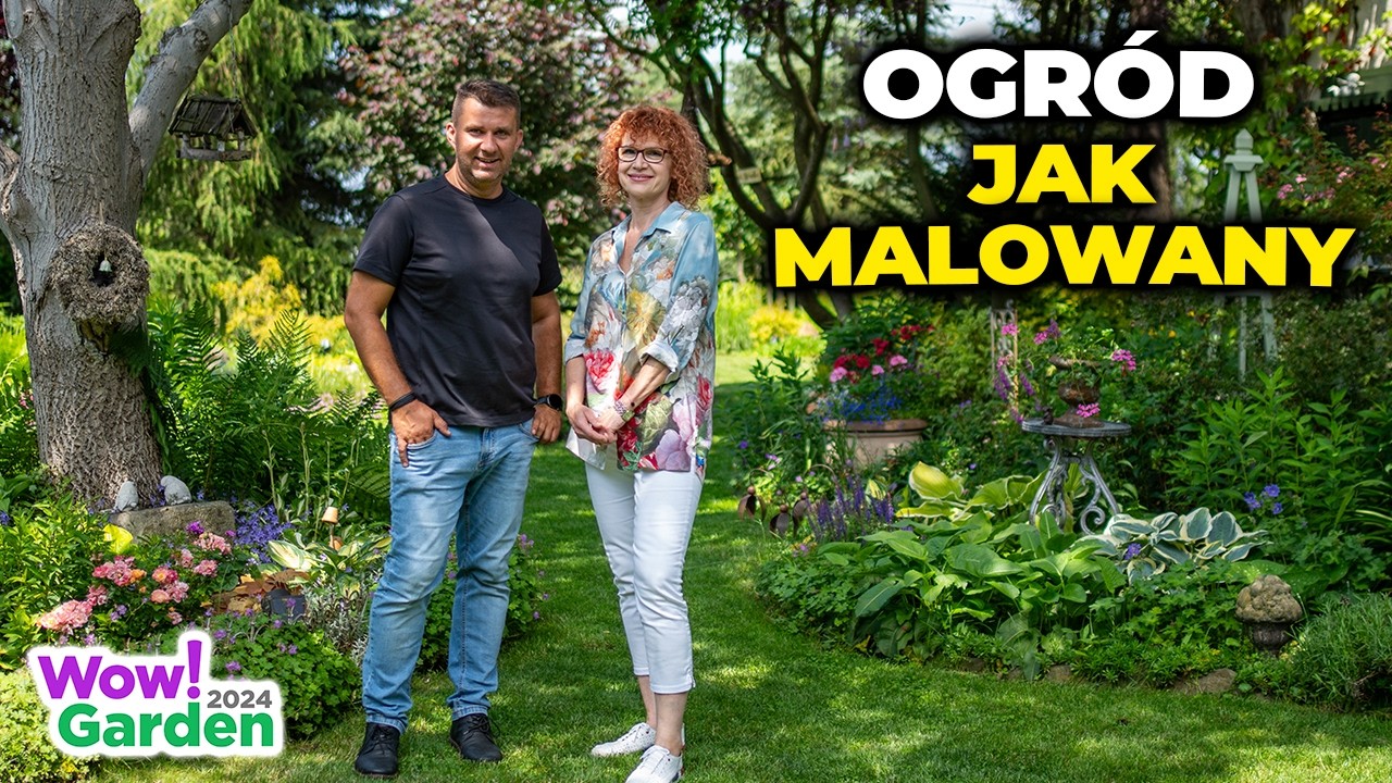 Stary Sad. Leśna Woda. Pod Orzechem. Ogród jak malowany.