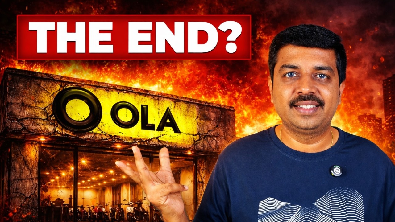 Ola Electric Big Fall 😱 | What Went Wrong? Full Analysis